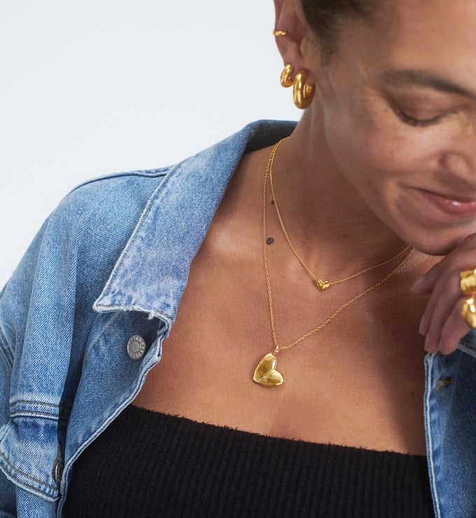 Heart Chain Necklace