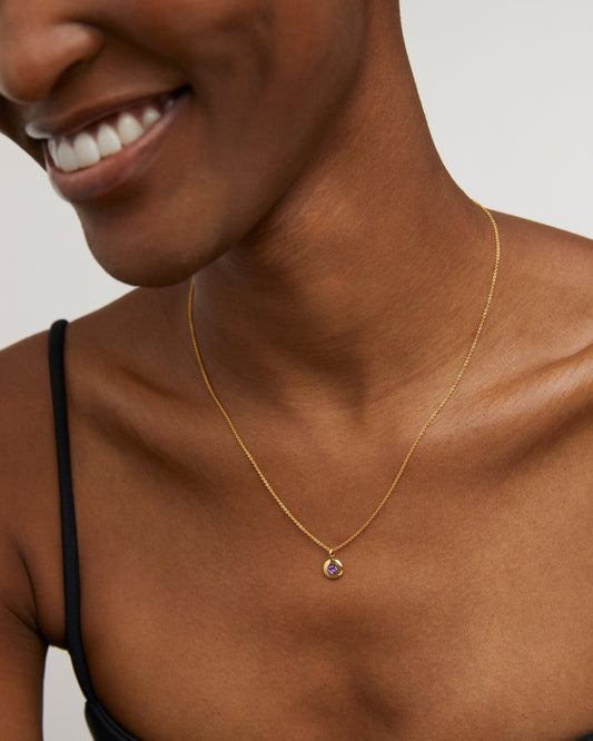 Birthstone Ketting Januari – Granaat