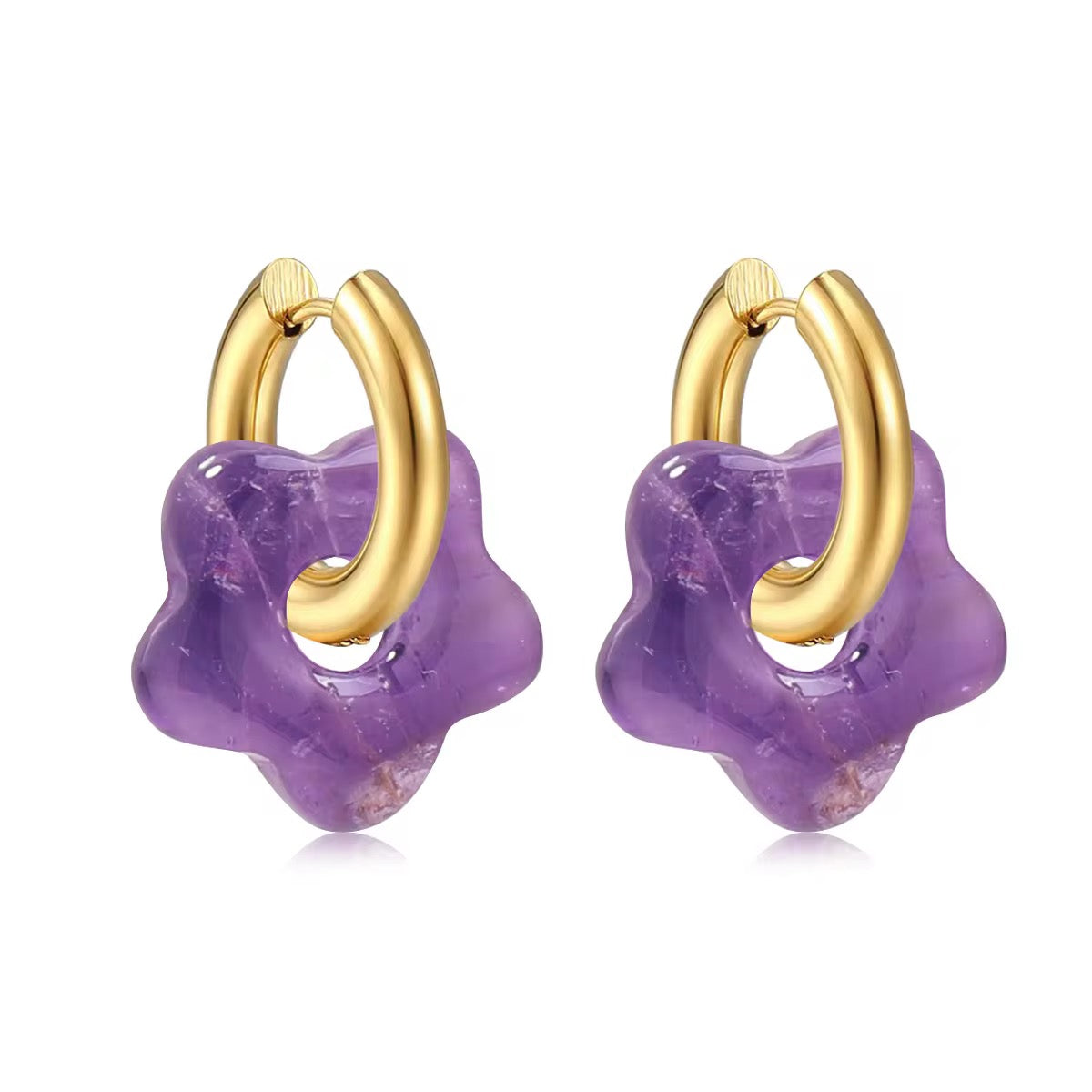 Bloom Royale Hoops (+ 2 Gratis Pendants)