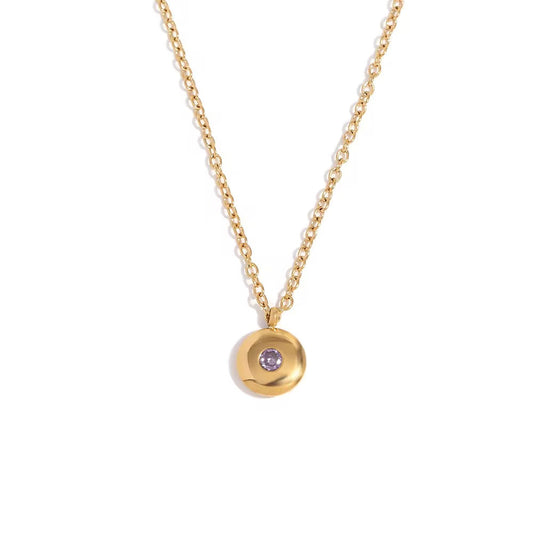 Birthstone Ketting Juni – Maansteen