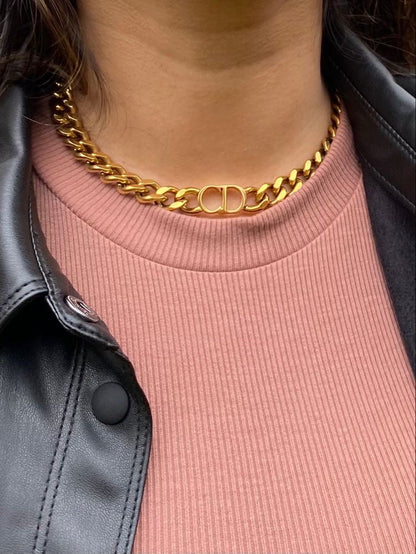 CD Necklace Dupe (laatste voorraad)