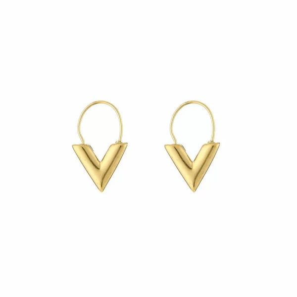 V Earring (BESTSELLER)