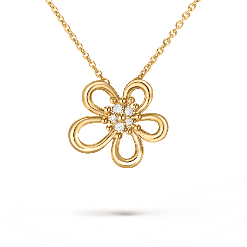 Bloom Necklace Gold