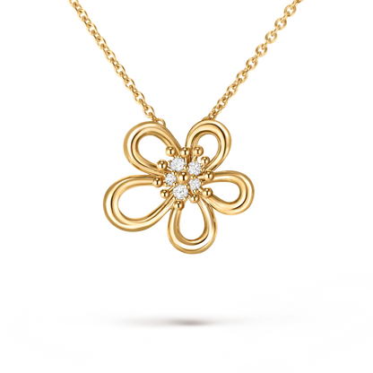 Bloom Necklace Gold