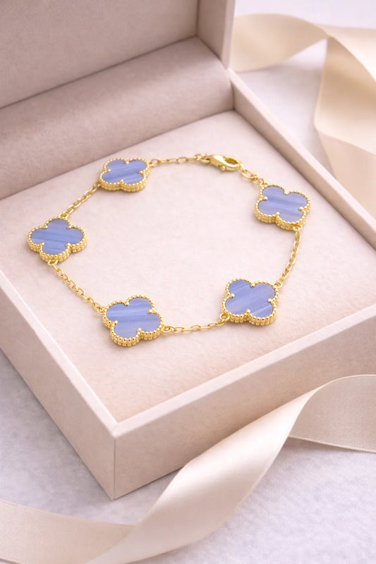 Clover Bracelet Lilac