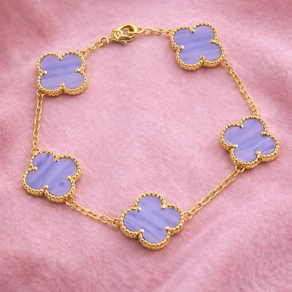 Clover Bracelet Lilac