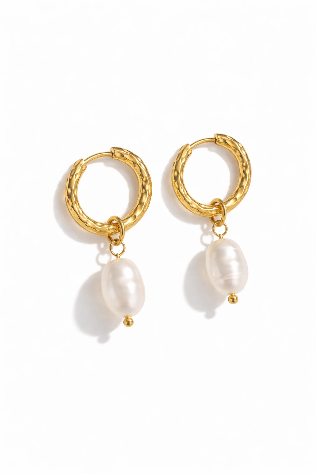 Atelier Pearl Hoops (Echte Parels)