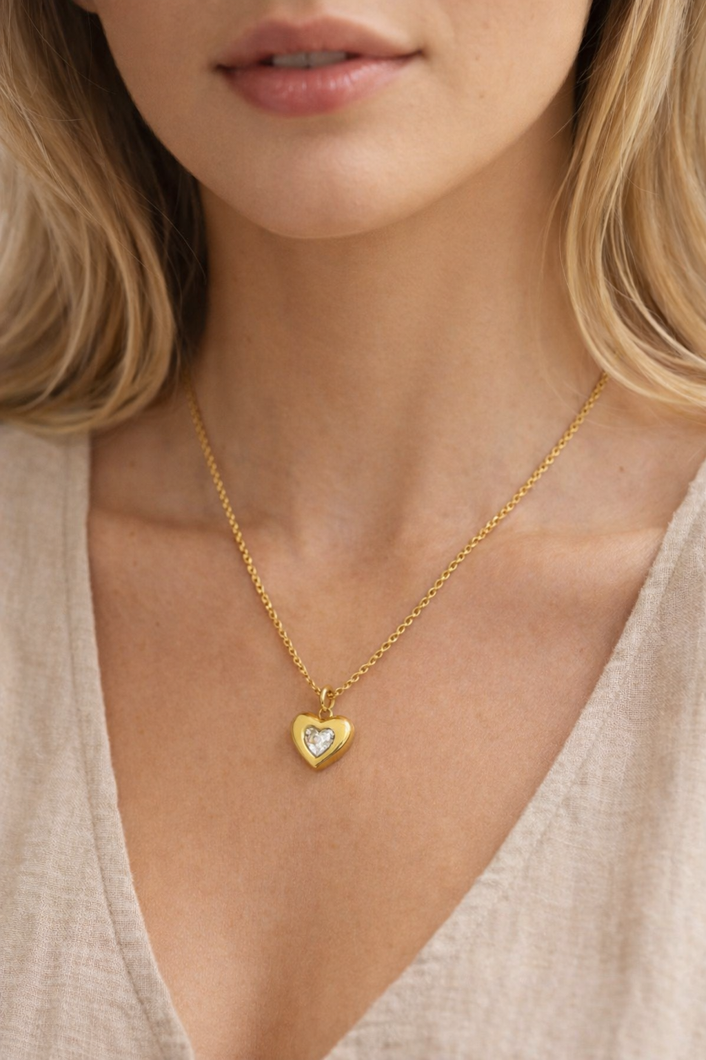 Shiny Heart Bracelet